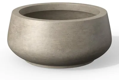 Zdjęcie produktu dla Betonowy doniczka na rośliny, odporna na warunki atmosferyczne i elegancka, 43 cm