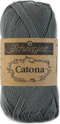 Produktbild von Scheepjes Catona 50g (501) - Anthracite