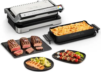 Produktbild von Tefal OptiGrill 4in1 XL: Vielseitiger Kontaktgrill für perfekte Grillgerichte