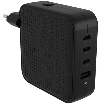 Imagen del producto de Cargador de viaje HyperJuice de 100W con puerto USB-C y tecnología GaN