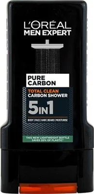 Produktbild von L'Oreal Men Expert Pure Carbon Total Clean Carbon Shower