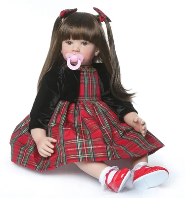 Imagen del producto de Muñeca reborn, 60 cm - Realista, con ropa