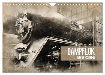 Produktbild von Dampflok Impressionen (Wandkalender 2027 DIN A4 quer), CALVENDO Monatskalender