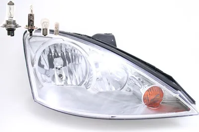Produktbild von Scheinwerfer passend für Ford Focus 98 10/2001-11/04 Rechts Leuchtmittel 1216874 1152396 1343653 1152469 1343654 2M5113100BB 2M5113100B Johns