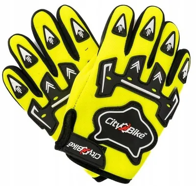 Produktbild von City-Bike Cross Enduro Motorradhandschuhe Gelb Größe S