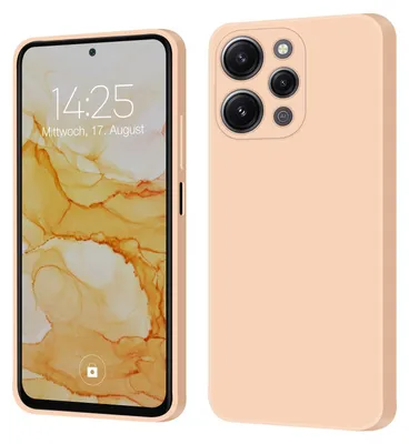 Produktbild von Hülle für Xiaomi Redmi 12 Case Cover Bumper Smartphone Softgrip Schutzhülle Farbe: Rosa