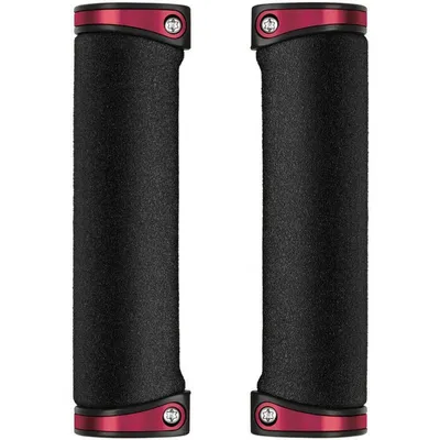 Obrázek produktu pro Gripy Crankbrothers Cobalt 130 mm s aretací černá-červená 14919