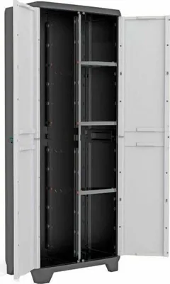 Obrázek produktu pro Dulap 3 polite gri Keter High Linear Utility 68x39x173cm