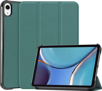 Produktbild von Mobigear Dreifach-Faltetui für iPad Mini 6 (2021) – Klapphülle – Grün