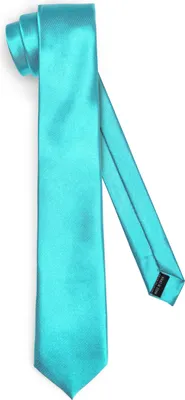 Image de Cravate classique pour hommes, brillante, couleurs variées TMS-7 150cmx7cm