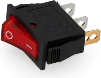 Produktbild von Endschalter Einbau 15A 250V Rotlicht