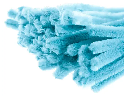 Produktbild von Pfeifenreiniger 15 Stück Superplüsch Chenille-Draht 15mm 30cm Pfeifenputzer