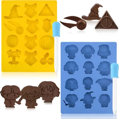 Produktbild von Silikonformen für Bonbons, Set mit 2 Stück – Bonbons, Süßigkeiten, Eiswürfel