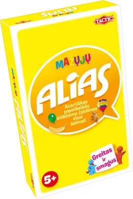 Immagine prodotto di Gioco da tavolo tattico per bambini Alias Travel (in lingua lituana)