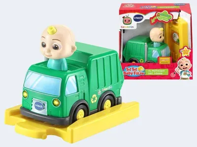 Produktbild von vtech 80-561404 VTech Tut Tut Baby Flitzer CoComelon Müllwagen Spielzeug
