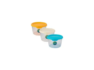 Obrázek produktu pro PRAKTIK, MAX - dóza s víčkem 0,4 l, průměr 10 cm, výška 9,5 cm