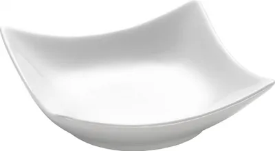 Produktbild von Maxwell & Williams Square Dipschale Wave, Schale, Schälchen, Snackschale, Porzellan, Weiß, 10 cm, AA2256