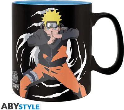 Produktbild von Naruto Shippuden Tasse 460ml Naruto & Kurama