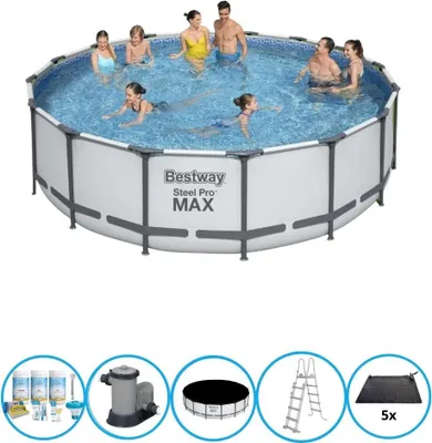Obrázok produktu pre Bestway Pool Steel Pro MAX - Bazénová dohoda - 488x122 cm
