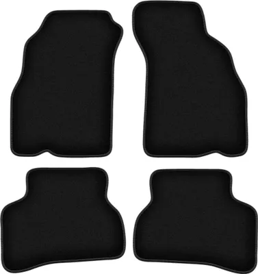 Immagine prodotto di Tappetini in velluto per Hyundai Accent I (X-3) (1994-2000, berlina) neri, set 4 pz, con fissaggi