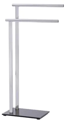 Immagine prodotto di WENKO Portasciugamani Bar Freestanding in acciaio inox LAVA Bracci Accessori