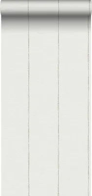 Zdjęcie produktu dla Sanders & Sanders tapeta malowane paski beżowy i biały 53 cm x 10,05 m