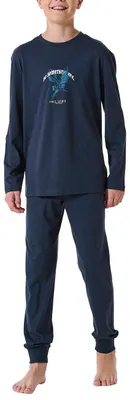 Immagine prodotto di Pigiama da bambino Schiesser Nightwear - blu scuro - taglia 140