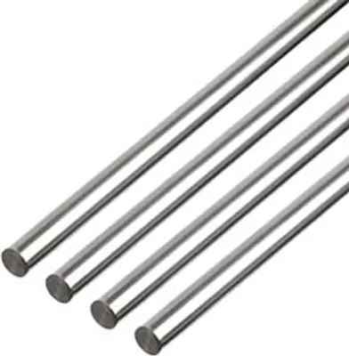 Produktbild von Alberts Rundstange | Aluminium, natur | 1000 x 10 mm | 4er Set