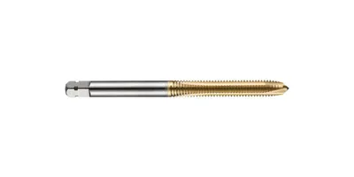 Produktbild von Maschinengewindebohrer ISO 529B E000TIN M8x1.25mm HSS-E-PM TiN 2,5XD 6H