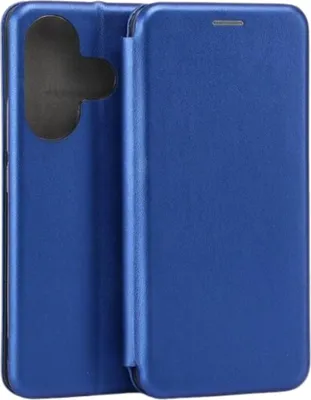 Produktbild von Beline Book Magnetische Hülle Poco F6 Blau/Blau