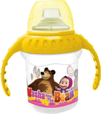 Produktbild von Masha and the Bear Wasserflasche Trinkflasche 85327 Kunststoff 230ml