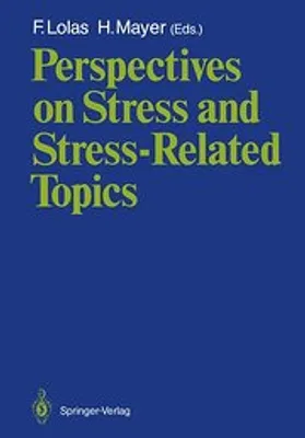 Obrázok produktu pre Perspectives on Stress and Stress-Related Topics
