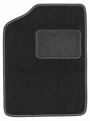 Immagine prodotto di Tappetino guidatore in moquette per Renault 5 1972-1985 (hatchback) – 1 pezzo, grigio grafite, su misura – Wielganizator LUX