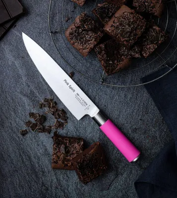 Immagine prodotto di F. DICK Pink Spirit Kochmesser Klinge 21 cm Küchenmesser Edelstahl Griff pink