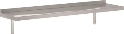 Obrázok produktu pre Nástenná polica Combisteel Rfs vrátane konzol z nehrdzavejúcej ocele AISI 430 600x300x320mm