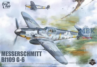 Produktbild von BORDER MODEL BF-001 Messerschmitt Bf 109 G-6