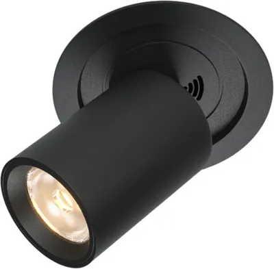 Immagine prodotto di Maytoni LED Faretto da soffitto nero orientabile GU10 10W Luce calda IP20 Moderno Rotondo