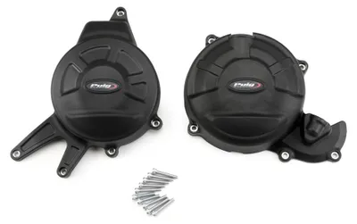 Obrázok produktu pre PUIG 21500N Kryt motora pre šampionát vhodný pre APRILIA RS 660 Black