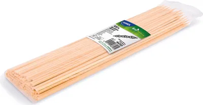 Produktbild von Bambusspieße, Länge 40 cm, Durchmesser 5 mm, 100 Stück.