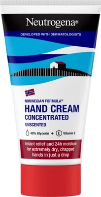 Produktbild von Handcreme, Neutrogena, Konzentriert, unparfümiert, schnell einziehend, stark feuchtigkeitsspendend, Konzentriert, parfümfrei, 75ml