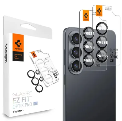 Obrázok produktu pre Spigen GLAS.tR EZ Fit Optik Pro HD, Samsung, Galaxy S26, Čierna, 2 kusov