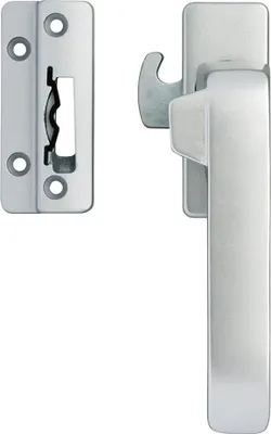 Produktbild von AXA Fensterschloss - Sicherheitsfenstergriff - Zylinder - Rechtsdrehend - Aluminium - Gleichschließend