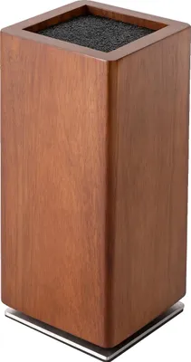 Image de Porte-couteaux, pivotant à 360°, stable, en bois d'acacia, marron