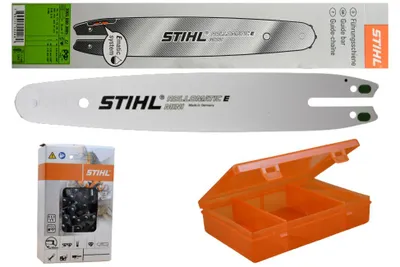 Produktbild von Stihl Rollomatic E Mini Führungsschiene 30050003905 30cm für Stihl MS 170 / 171 / 180 / 181 / 192 / 193  +1xStihl Kette 36100000044 +Stihl Box 00008825900