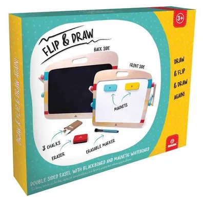 Obrázok produktu pre Dvojitá tabuľa Flip & Draw, Svoora