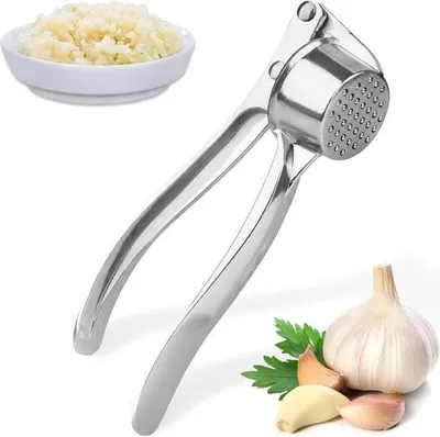 Image de Presse-ail professionnel en acier inoxydable - presse-ail manuel - Accessoires de cuisine
