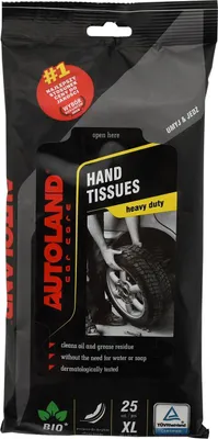 Obrázek produktu pro Autoland Ubrousky XL na ruce NANO+ 25ks am00847