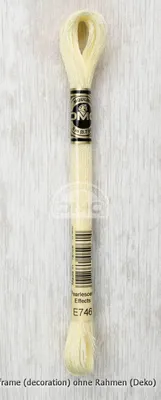 Productafbeelding van DMC Borduurgaren Mouline Special Effect Lumière 317w - 746, 6 draden, 8 meter
