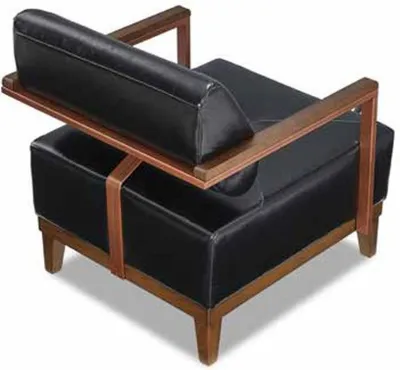 Obrázek produktu pro Křeslo 1 místné kožené moderní designové čalounění relaxační obývací pokoj