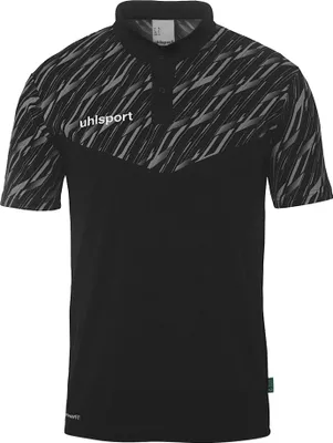 Produktbild von Uhlsport Progressive 28 Poloshirt Herren - Schwarz  | Größe: 4XL